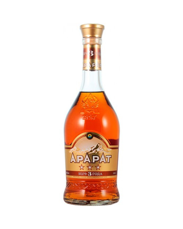 Арарат 3 звезды 0.5л Арарат 3 звезды 0.5л