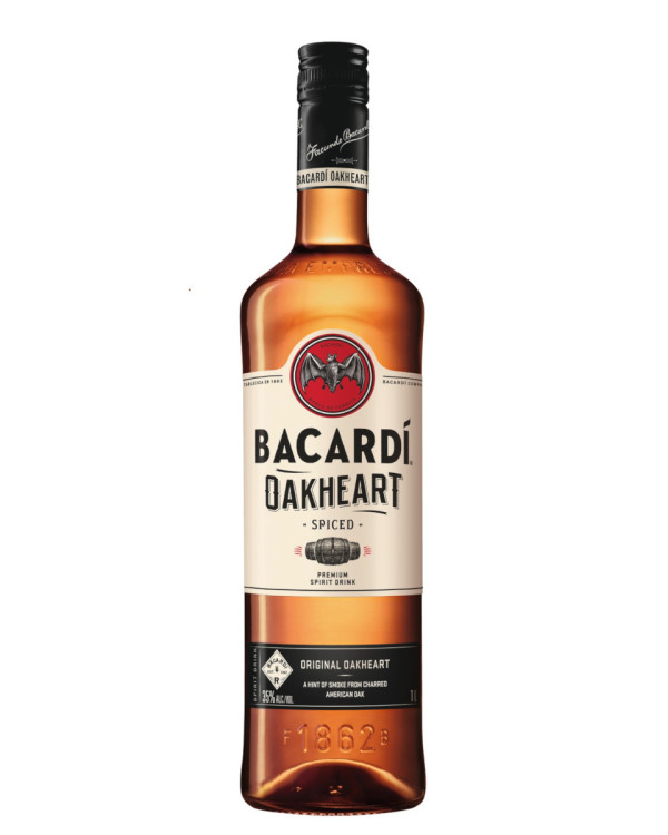 Bacardi Bacardi Oakheart 0.5л Bacardi Bacardi Oakheart 0.5л